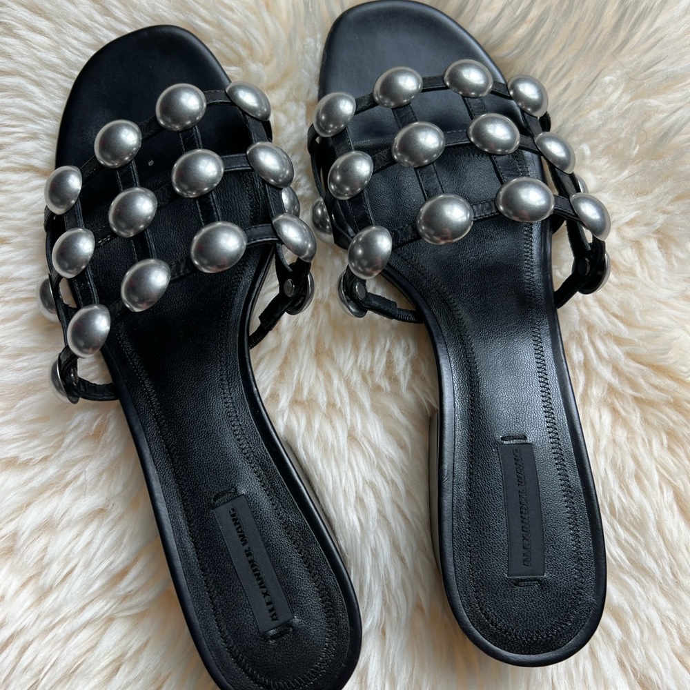 Alexander Wang Dome Stud Lou Sandal
